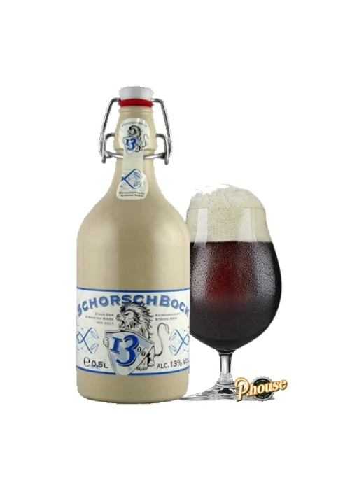Bia Đức Schorsch Bock 13% – Chai 500ml – Thùng 6 Chai