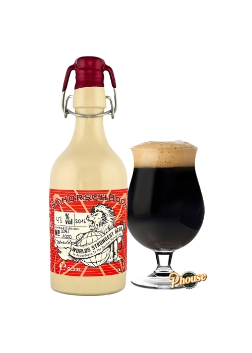 Bia Schorsch Bock 43% – Chai 330ml